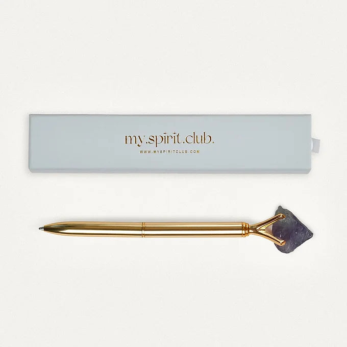 Fluorit - Kristall Stift