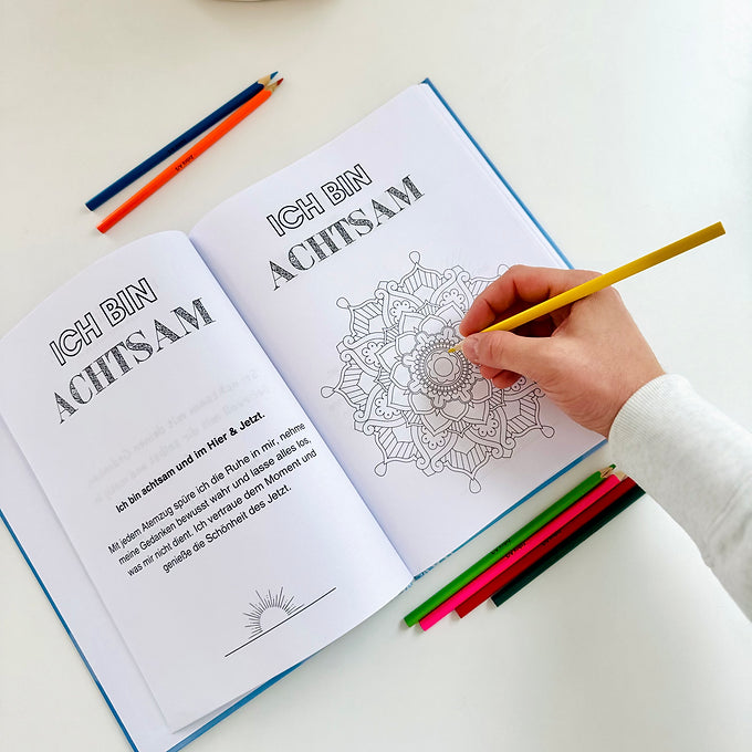 Mindful Mandala Malbuch