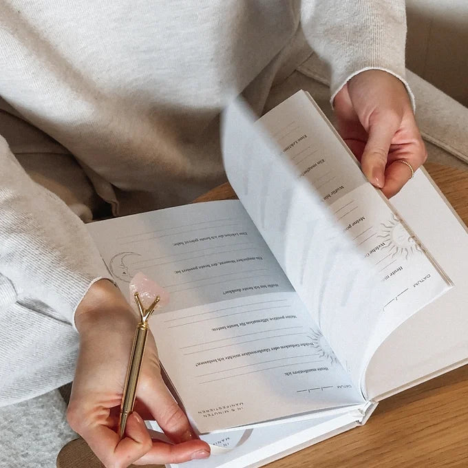 5 Min. Manifestation Journal blau