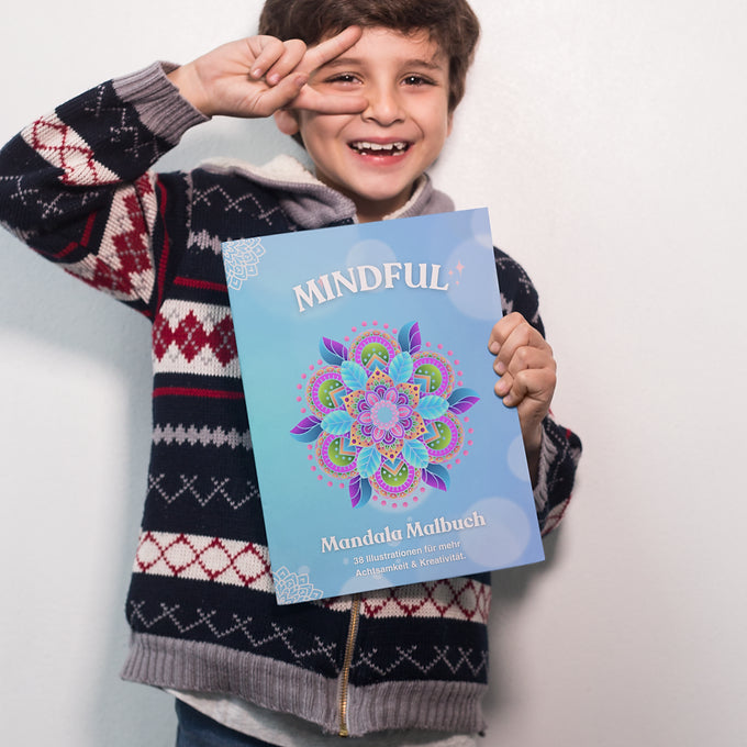 Mindful Mandala Malbuch