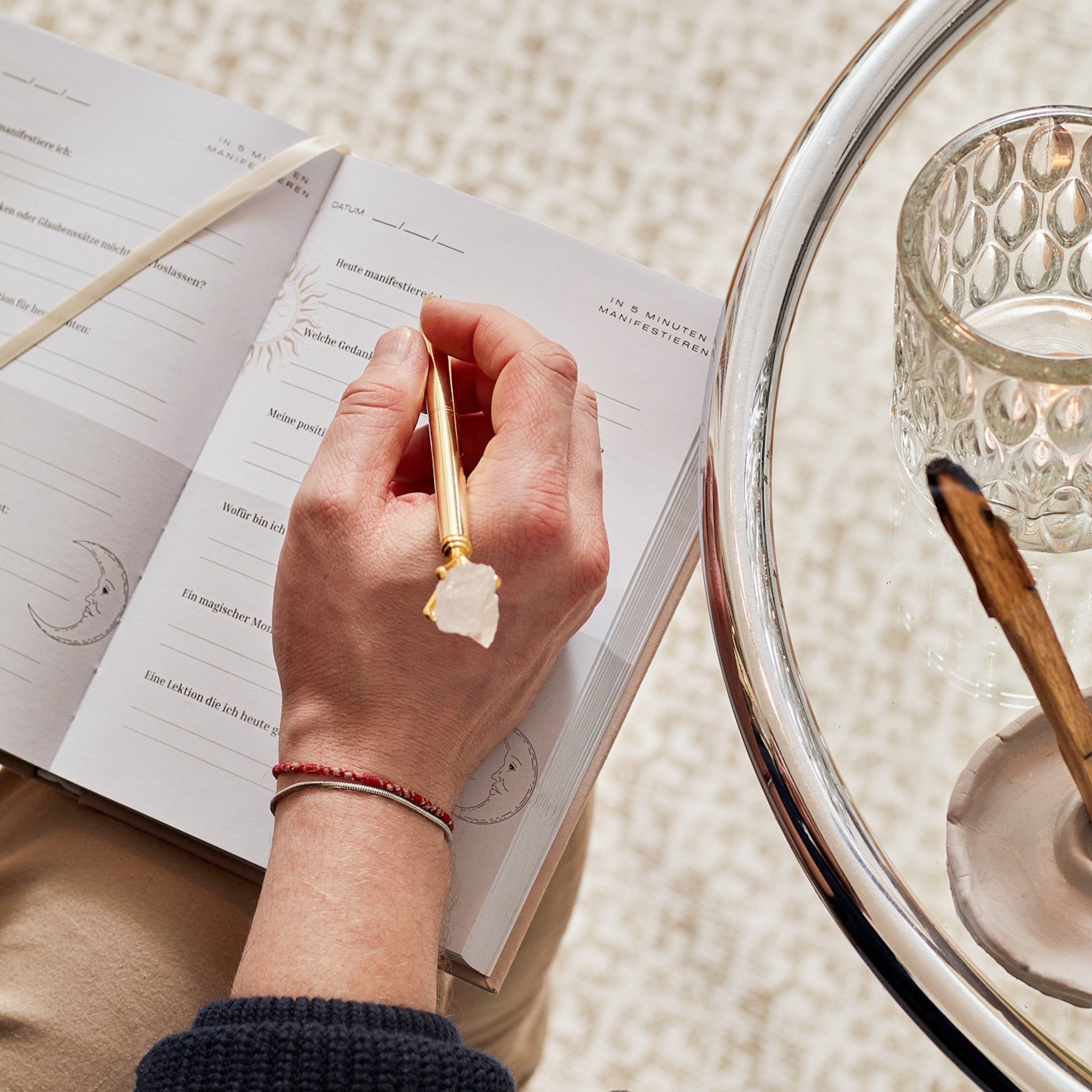 Bergkristall - Kristall Stift